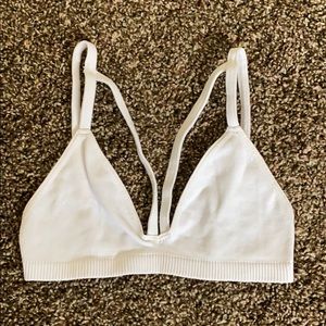 Free People Strappy White Bralette XS/S